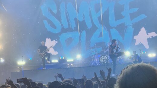 Simple Plan performs at The Coca Cola Roxy with Bowling for Soup, 3OH!3, and LoLo