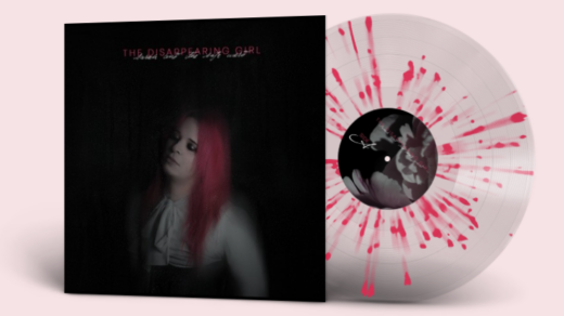 The vinyl edition of Sarah and the Safe Word's newest album, The Disappearing Girl.